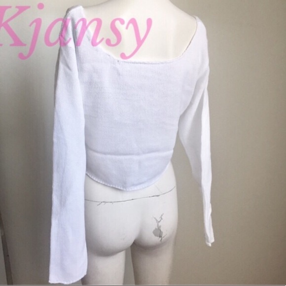 RESTOCKED! 5⭐️ CROPPED RAINBOW SWEATER - Picture 6 of 6